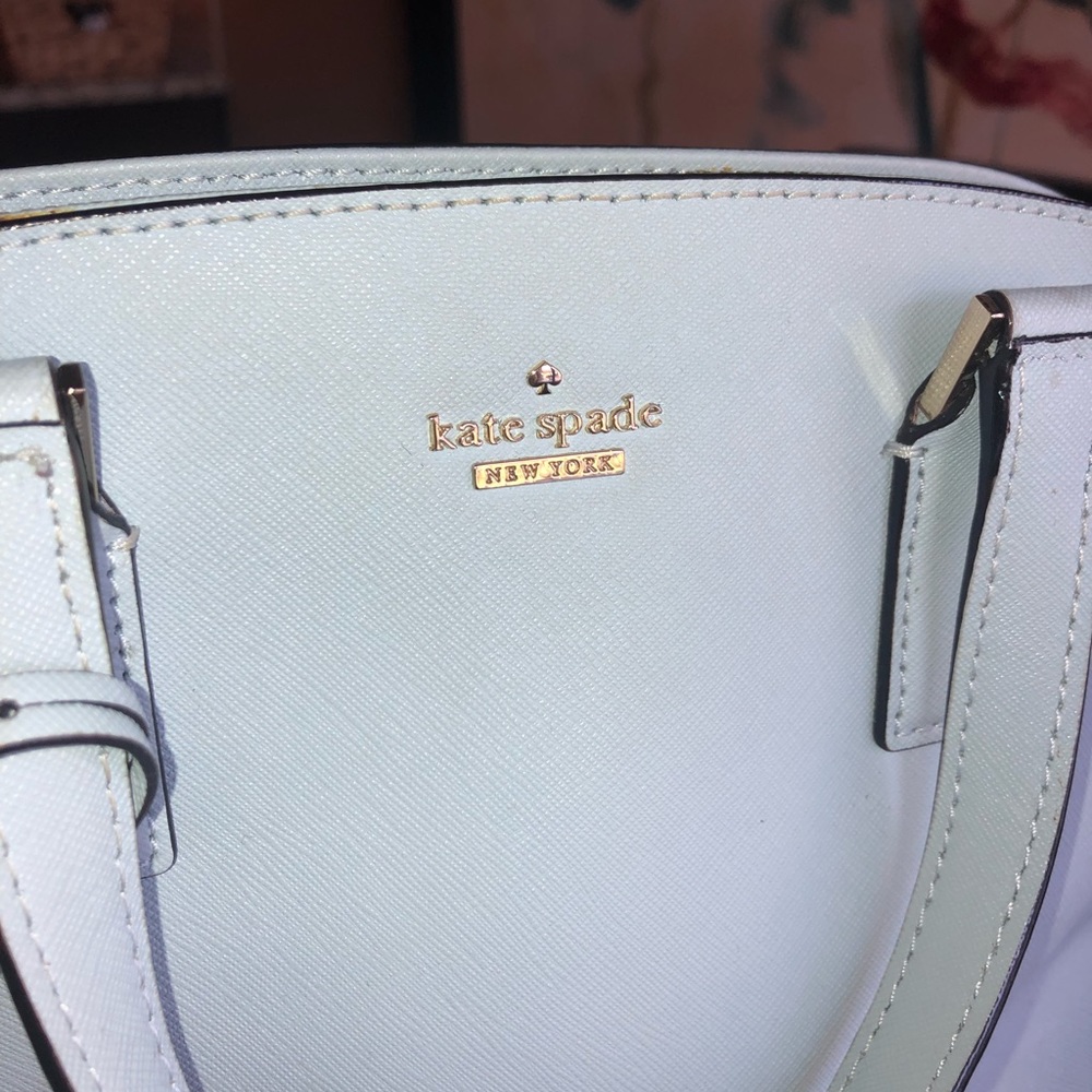 Baby blue Kate spade purse